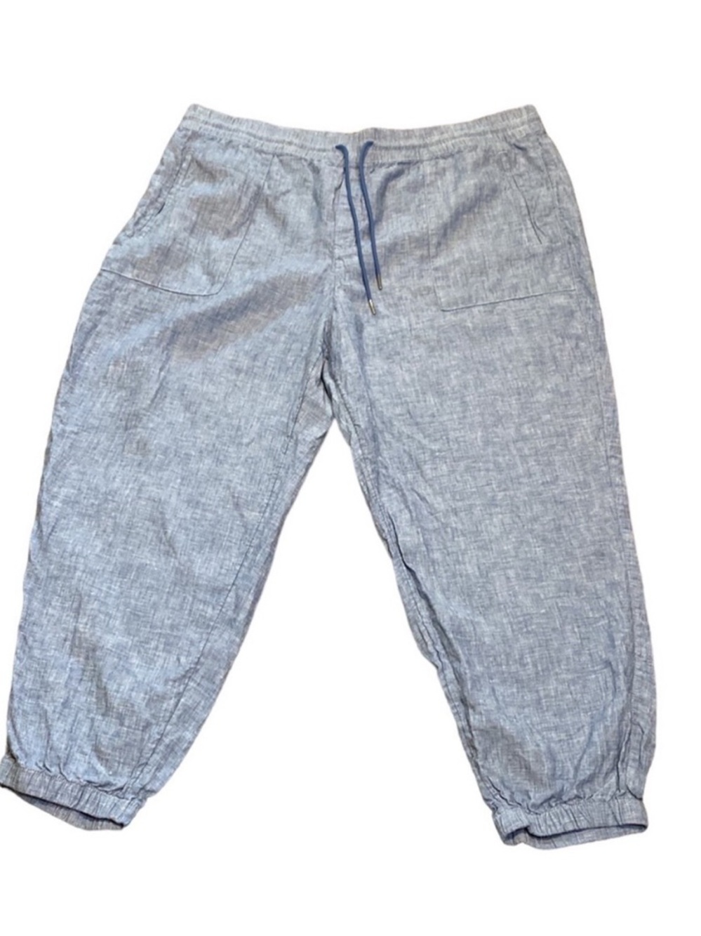 Athleta Chambray Blue Jogger Pants